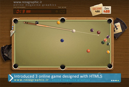 معرفی سه بازی آنلاین طراحی شده با HTML 5 | رضاگرافیک